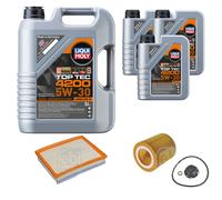 FEBI BILSTEIN Controllo Set 8L Liqui Moly Top Tec 4200 5W-30 Per BMW 3er