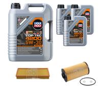 FEBI BILSTEIN Controllo Set 8L Liqui Moly Top Tec 4200 5W-30 Per BMW 5er E34