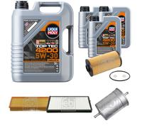 FEBI BILSTEIN Controllo set 8L Liqui Moly Top Tec 4200 5W-30 per BMW 5er E34