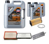 FEBI BILSTEIN Controllo Set 8L Liqui Moly Top Tec 4200 5W-30 Per BMW 5er E34