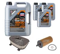FEBI BILSTEIN Controllo Set 8L Liqui Moly Top Tec 4200 5W-30 Per BMW X3 F25