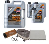 FEBI BILSTEIN Controllo Set 8L Liqui Moly Top Tec 4200 5W-30 Per BMW X5 E70
