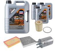 FEBI BILSTEIN Controllo Set 8L Liqui Moly Top Tec 4200 5W-30 Per Jaguar XJ