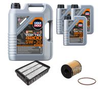 FEBI BILSTEIN Controllo Set 8L Liqui Moly Top Tec 4200 5W-30 Per Mitsubishi