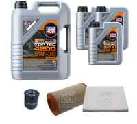 FEBI BILSTEIN Controllo Set 8L Liqui Moly Top Tec 4200 5W-30 Per Peugeot