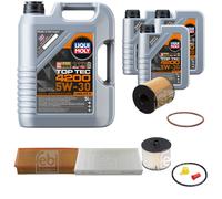 FEBI BILSTEIN Controllo Set 8L Liqui Moly Top Tec 4200 5W-30 Per Peugeot