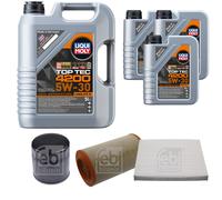 FEBI BILSTEIN Controllo set 8L Liqui Moly Top Tec 4200 5W-30 per Peugeot