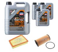 FEBI BILSTEIN Controllo Set 8L Liqui Moly Top Tec 4200 5W-30 Per Renault