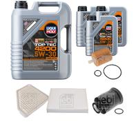 FEBI BILSTEIN Controllo set 8L Liqui Moly Top Tec 4200 5W-30 per Toyota