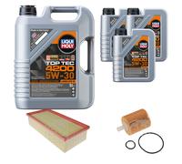 FEBI BILSTEIN Controllo set 8L Liqui Moly Top Tec 4200 5W-30 per Toyota