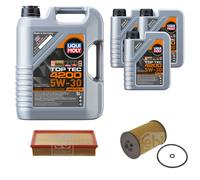 FEBI BILSTEIN Controllo Set 8L Liqui Moly Top Tec 4200 5W-30 Per VW