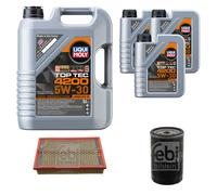 Febi BILSTEIN Controllo Set 8L Liqui Moly Top Tec 4200 5W-30 per VW Abdu Mrques