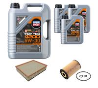 FEBI BILSTEIN Controllo set 8L Liqui Moly Top Tec 4200 5W-30 per VW Amarok