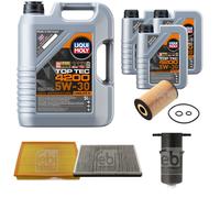 FEBI BILSTEIN Controllo Set 8L Liqui Moly Top Tec 4200 5W-30 Per VW Crafter