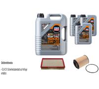 FEBI BILSTEIN Controllo set 8L Liqui Moly Top Tec 4200 5W-30 per VW Passat