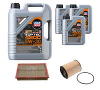 FEBI BILSTEIN Controllo Set 8L Liqui Moly Top Tec 4200 5W-30 Per VW Sharan