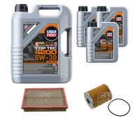 FEBI BILSTEIN Controllo Set 8L Liqui Moly Top Tec 4200 5W-30 Per VW Sharan