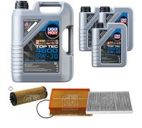 FEBI BILSTEIN Controllo Set 8L Liqui Moly Top Tec 4600 5W-30 Per Audi A6