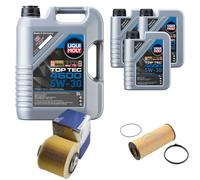 FEBI BILSTEIN Controllo set 8L Liqui Moly Top Tec 4600 5W-30 per Audi A6