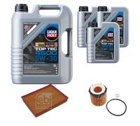 FEBI BILSTEIN Controllo set 8L Liqui Moly Top Tec 4600 5W-30 per BMW 3
