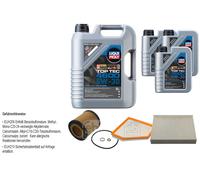 Febi BILSTEIN Controllo Set 8L Liqui Moly Top Tec 4600 5W-30 per BMW 3