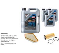 FEBI BILSTEIN Controllo set 8L Liqui Moly Top Tec 4600 5W-30 per BMW 3