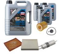 FEBI BILSTEIN Controllo set 8L Liqui Moly Top Tec 4600 5W-30 per BMW 3