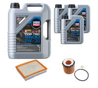 FEBI BILSTEIN Controllo Set 8L Liqui Moly Top Tec 4600 5W-30 Per BMW 3er