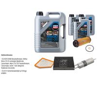 FEBI BILSTEIN Controllo set 8L Liqui Moly Top Tec 4600 5W-30 per BMW Serie 1 F20