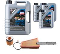 FEBI BILSTEIN Controllo set 8L Liqui Moly Top Tec 4600 5W-30 per BMW X 1 E84