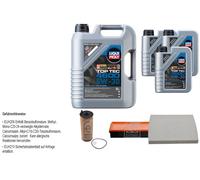 Febi BILSTEIN Controllo Set 8L Liqui Moly Top Tec 4600 5W-30 per . BMW X5