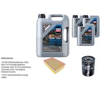 Febi BILSTEIN Controllo Set 8L Liqui Moly Top Tec 4600 5W-30 per Jaguar Xk