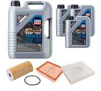 FEBI BILSTEIN Controllo set 8L Liqui Moly Top Tec 4600 5W-30 per Nissan