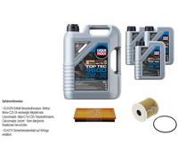 FEBI BILSTEIN Controllo set 8L Liqui Moly Top Tec 4600 5W-30 per Nissan