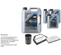 FEBI BILSTEIN Controllo set 8L Liqui Moly Top Tec 4600 5W-30 per Opel Antara