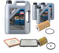 FEBI BILSTEIN Controllo set 8L Liqui Moly Top Tec 4600 5W-30 per Opel Vivaro