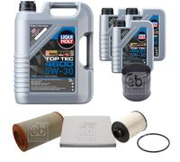 FEBI BILSTEIN Controllo set 8L Liqui Moly Top Tec 4600 5W-30 per Peugeot