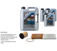 FEBI BILSTEIN Controllo set 8L Liqui Moly Top Tec 4600 5W-30 per Peugeot