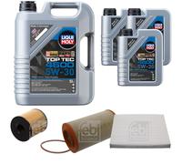FEBI BILSTEIN Controllo set 8L Liqui Moly Top Tec 4600 5W-30 per Peugeot