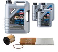 FEBI BILSTEIN Controllo set 8L Liqui Moly Top Tec 4600 5W-30 per Peugeot