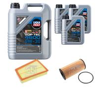 FEBI BILSTEIN Controllo set 8L Liqui Moly Top Tec 4600 5W-30 per Renault