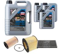 FEBI BILSTEIN Controllo set 8L Liqui Moly Top Tec 4600 5W-30 per Saab 9-3