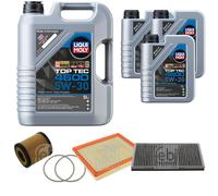 FEBI BILSTEIN Controllo set 8L Liqui Moly Top Tec 4600 5W-30 per Saab 9-3