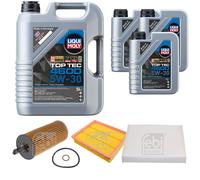 FEBI BILSTEIN Controllo set 8L Liqui Moly Top Tec 4600 5W-30 per Toyota