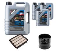 FEBI BILSTEIN Controllo set 8L Liqui Moly Top Tec 4600 5W-30 per Toyota Land