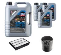 FEBI BILSTEIN Controllo set 8L Liqui Moly Top Tec 4600 5W-30 per Toyota Land