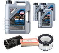 FEBI BILSTEIN Controllo set 8L Liqui Moly Top Tec 4600 5W-30 per VW
