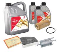 FEBI BILSTEIN Controllo Set 8L Longlife 5W-30 Per Audi TT 8J3 2.0 TTS