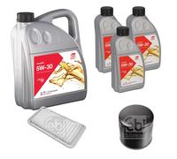 FEBI BILSTEIN Controllo Set 8L Longlife 5W-30 Per Toyota Corolla Verso ZER_