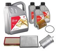 Febi BILSTEIN Controllo Set 8L Longlife 5W-30 per VW Passat Variant 3A5 35I